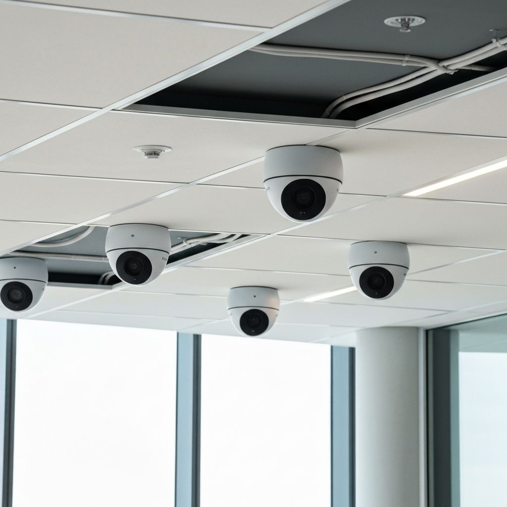 Security camera installation